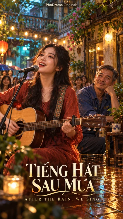 After the Rain, We Sing — Tiếng Hát Sau Mưa promotional poster