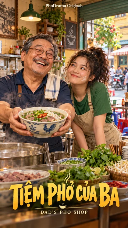 Dad’s Pho Shop — Tiệm Phở Của Ba promotional poster