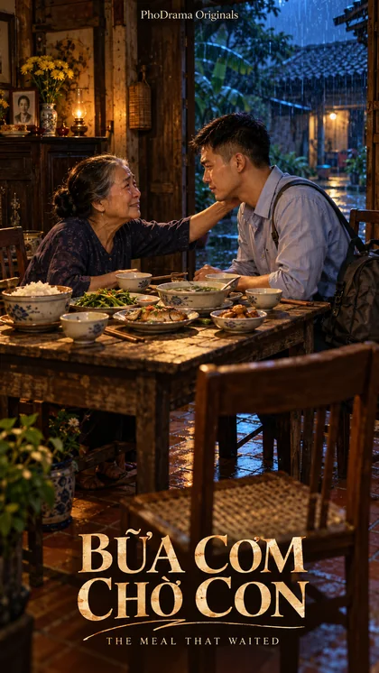 The Meal That Waited — Bữa Cơm Chờ Con promotional poster